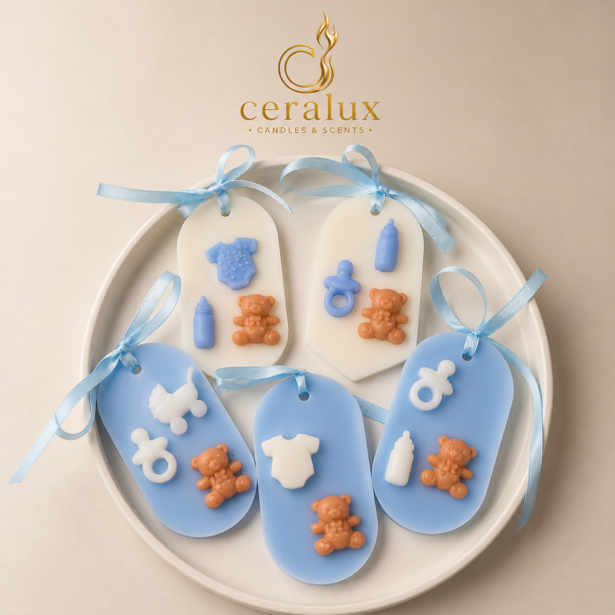 Μπομπονιέρα Γέννας Αρωματική – Baby Collection