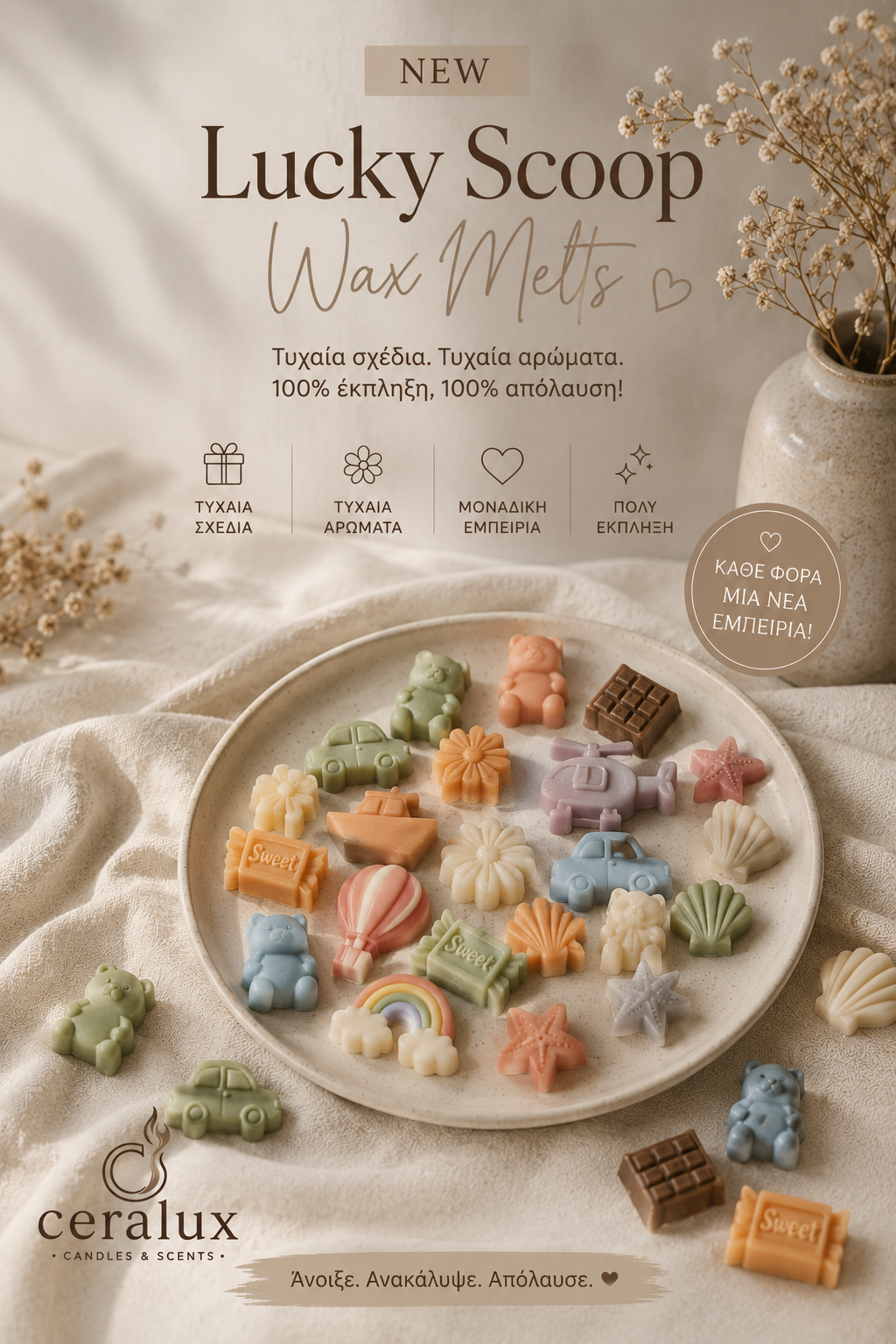 Ceralux Lucky Scoop Wax Melts